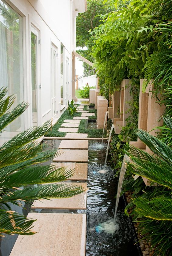 tiểu cảnh nước sân vườn